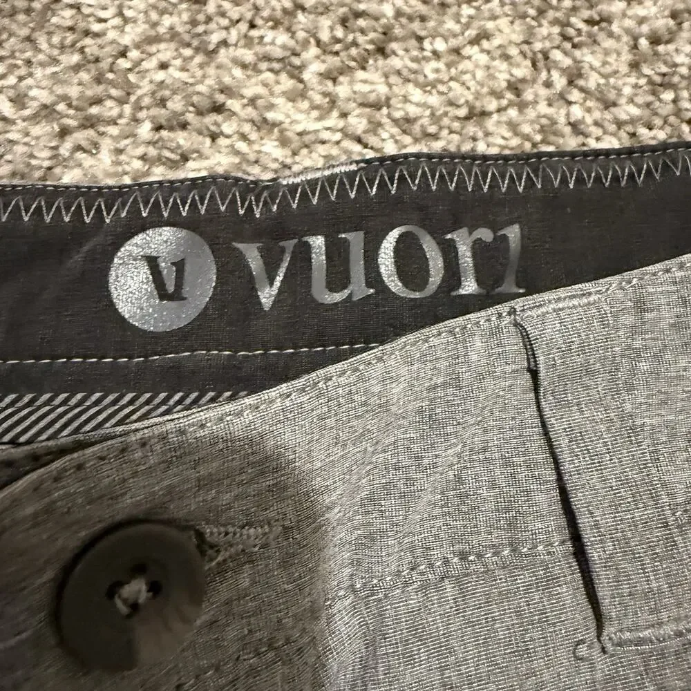 Vuori Fleet Chino Shorts Men's Size 30 Performance Stretch Golf 8